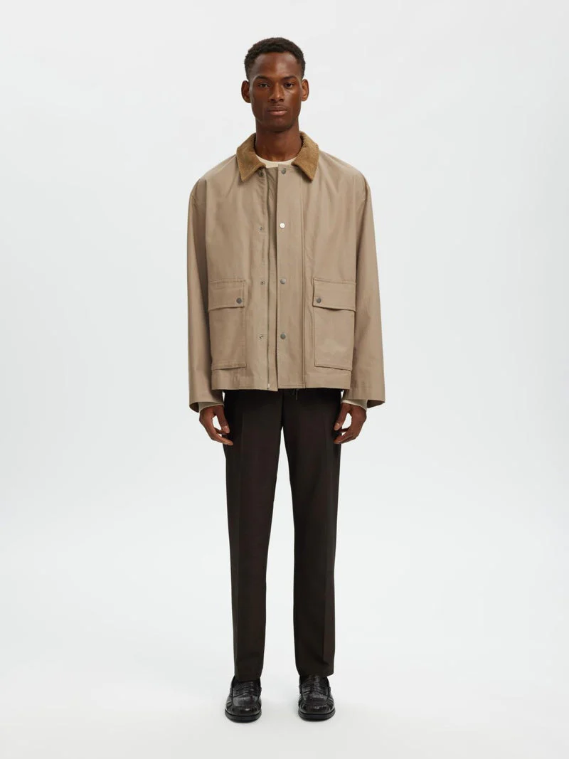 Selected Kyle Weathered Teak Jacket - Image 9