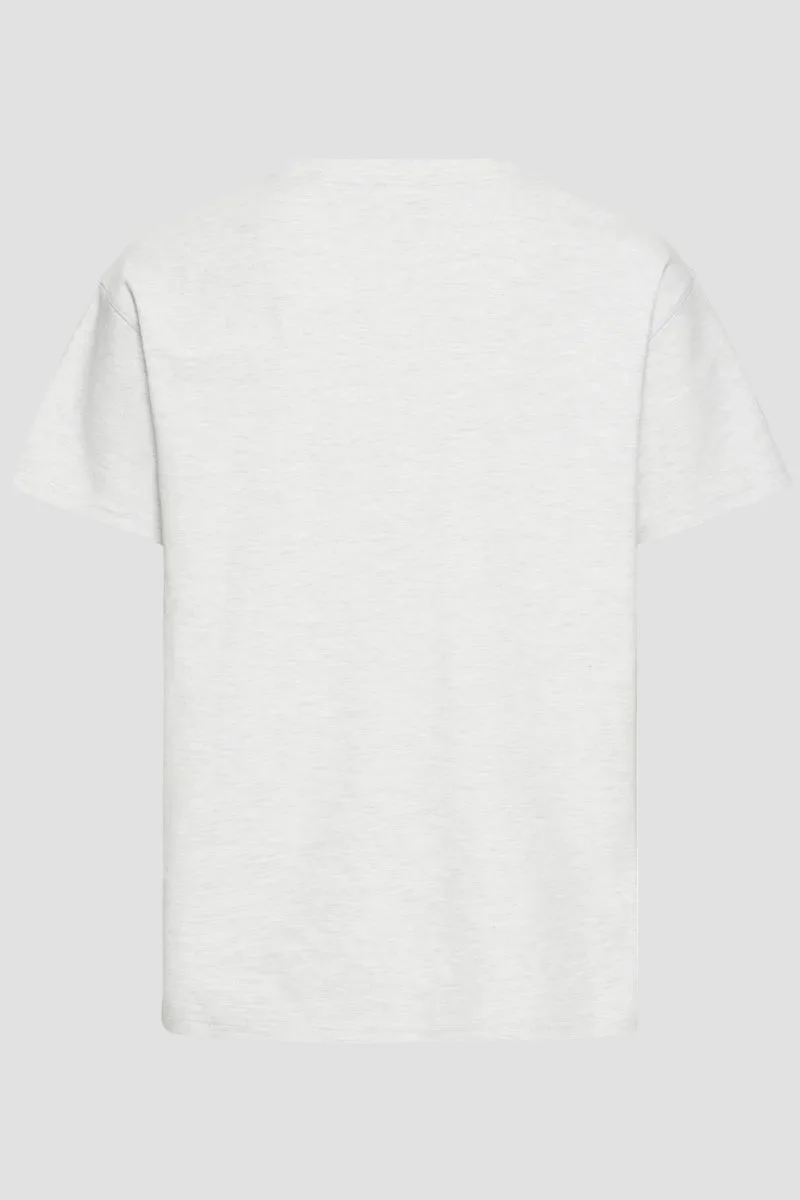 Solid Danton Fog T-shirt Grey Melange 8010 - Image 2