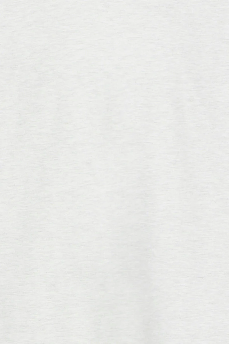 Solid Danton Fog T-shirt Grey Melange 8010 - Image 3