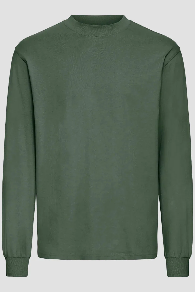 Solid Dreynaldo Longsleeve T-shirt Cilantro - Image 2