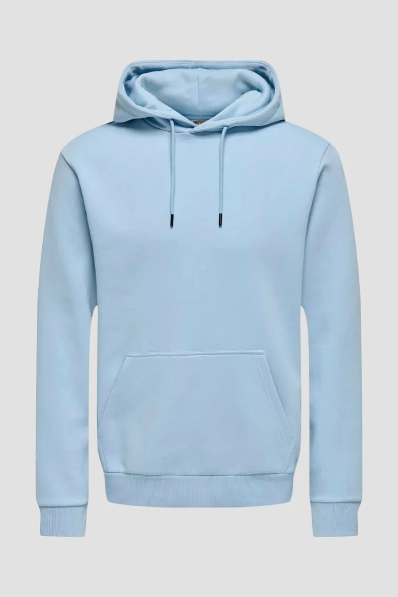 Only & Sons Ceres Hoodie Cerulean - Image 3