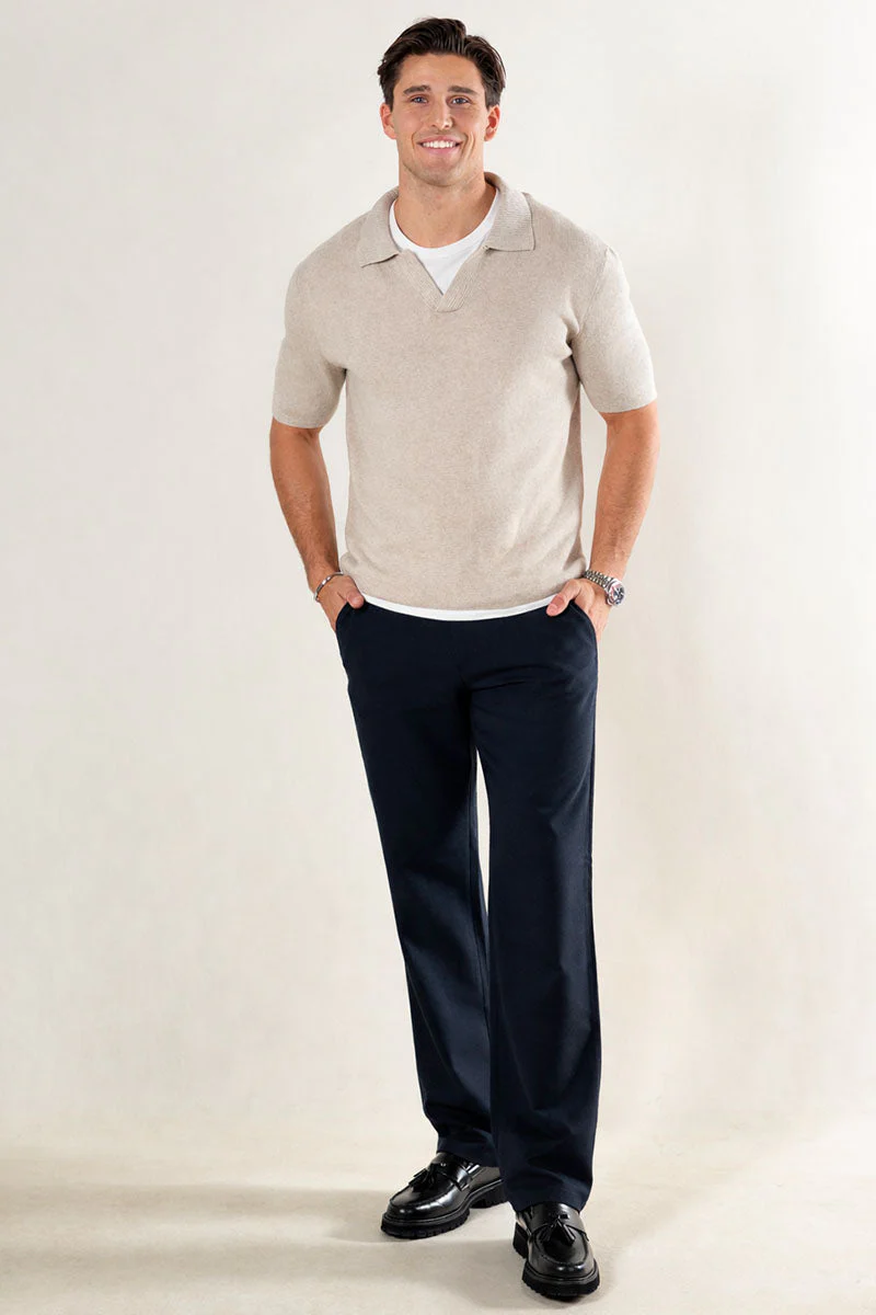 Only & Sons Travis Reg Fit Polo Oatmeal - Image 2