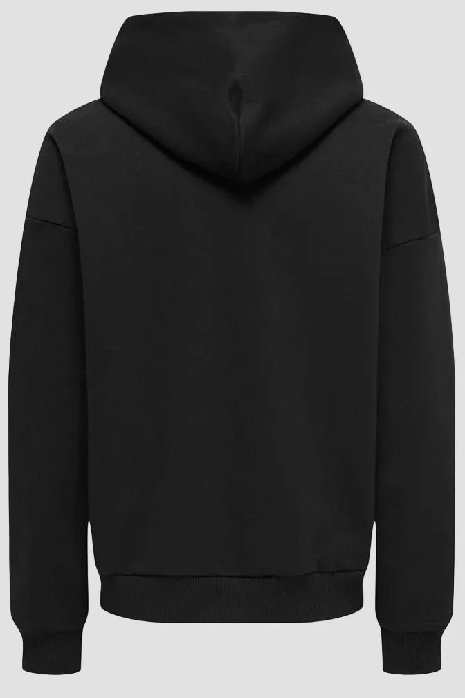 Only & Sons Ceres Oversized LS Hoodie Black - Image 2