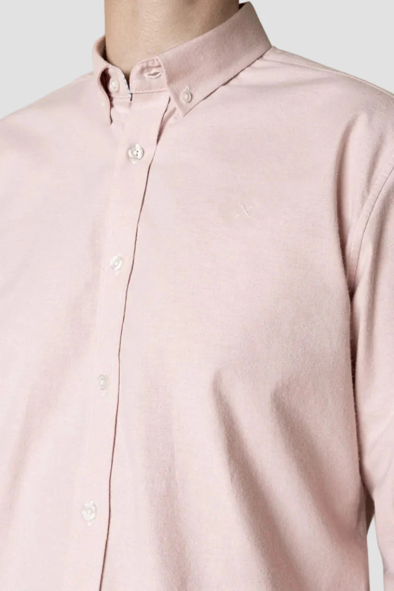 Clean Cut Copenhagen Oxford Stretch Plain Violet Ice - Image 3